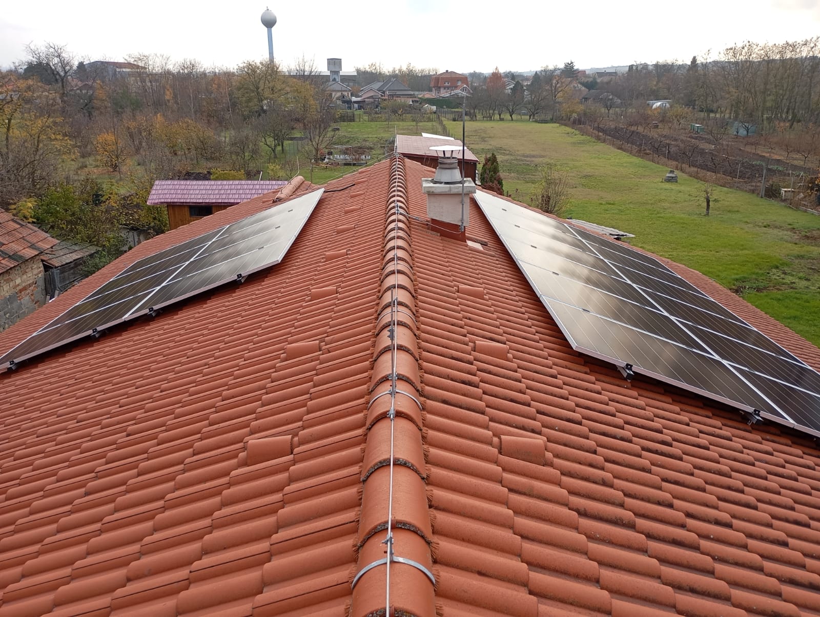 Rodinný dom - nová realizácia - fotovoltická elektráreň
