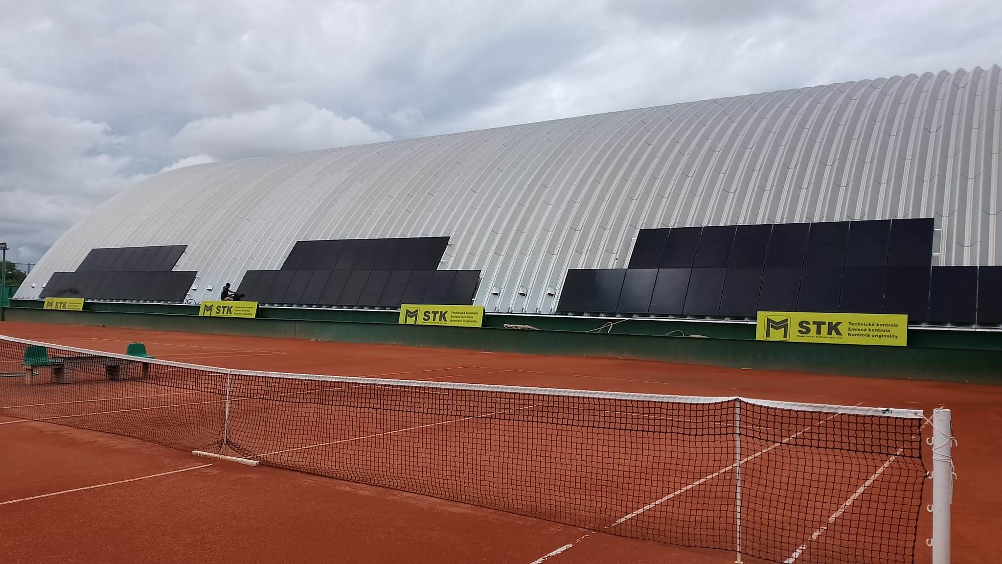 Tenisová aréna Levice - fotovoltická elektráreň