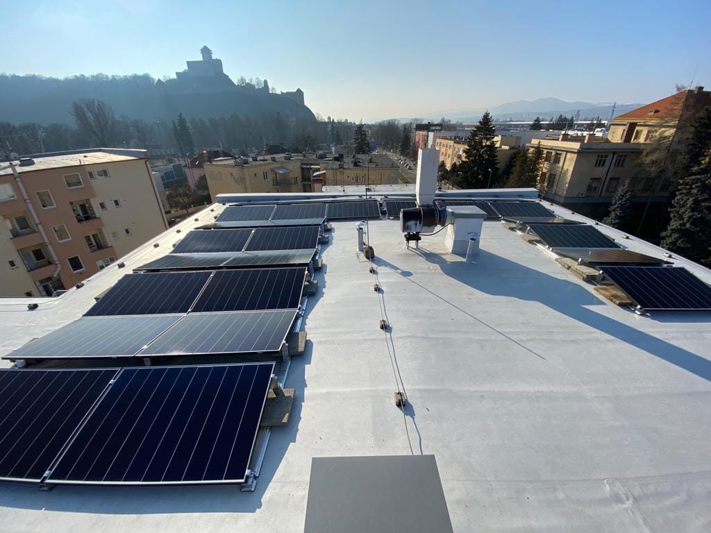 Trenčín - fotovoltická elektráreň